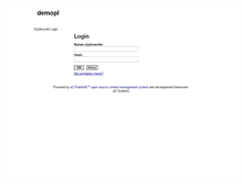 Tablet Screenshot of demo.jd-dealer.pl